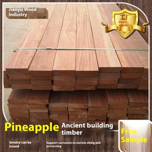 Xác thực Indonesia sân cổ vuông bảng gỗ rắn ngoài trời sàn vườn với dứa gỗ chống ăn mòn - Product Image 2