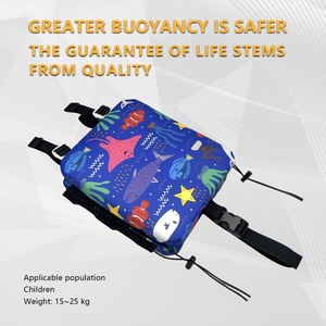 Toddler bơi vest trẻ em floatie điều chỉnh pfd chàng trai & cô gái Oxford vải nổi cuộc sống áo khoác bơi Viện trợ cho hồ bơi bãi biển - Product Image 3