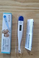 Thermomètre numérique pour l'eau, lecture précise de la température orale et axillaire, alerte de fièvre, thermomètres pour le bain des bébés