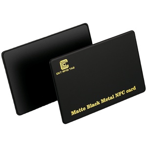 CKTRFIDカスタマイズ非接触フルメタルNFCカードステンレススチールデジタル名刺VIP忠誠カード - Product Image 2
