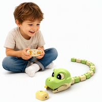 Jouet interactif RC Serpent Gourmand à connexion magnétique, animal électronique, jouets éducatifs STEM pour enfants, coffret cadeau