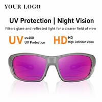 Lunettes de soleil polarisées en gros, protection UV400, anti-lumière bleue, monture complète, pour hommes, sports de plein air, pêche, cyclisme