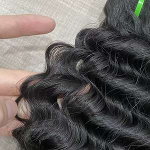 Pronte per la Spedizione: Extension di Capelli Ricci Indiani e Birmani, Ondulati Profondi, Fasci di Capelli Vietnamiti da 26 Pollici per Intrecciatura - Product Image 5