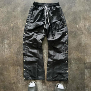 <span class=keywords><strong>Pantaloni</strong></span> <span class=keywords><strong>con</strong></span> <span class=keywords><strong>bottoni</strong></span> <span class=keywords><strong>laterali</strong></span> in Nylon personalizzati di alta qualità all'aperto giacca a vento impermeabile <span class=keywords><strong>pantaloni</strong></span> in poliestere per gli uomini - Product Image 1