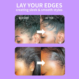 Arganrro Marque privée Sans résidu Et Sans écaillage Tenue forte Contrôle des bords <span class=keywords><strong>vanille</strong></span> Pour Cheveux Noirs 4C - Product Image 6