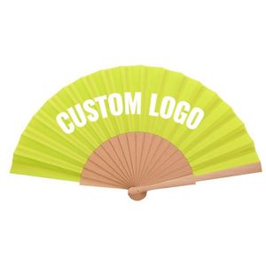 Éventail pliant personnalisé de marque pour événements professionnels, cadeaux, fêtes, festivals et décorations de célébrations - Product Image 1