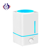 Diffuseur d'arôme de brume fraîche ultrasonique de parfum avec humidificateur coloré de purificateur d'air de lampe à led