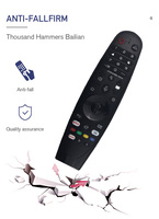 Para LG TV Control remoto por voz MR650A MR19BA MR600 MR20GA Control remoto Universal