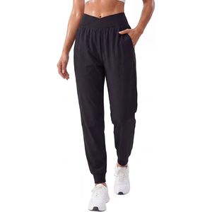 Women's High Waisted Joggers With Pockets Soft Lightweight Active Pants For Running Workout Sweatpants <b>Harem</b> Style Breathable - Product Image 1