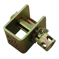 Manivela de Cadena de Alta Resistencia de 2 Pulgadas - Capacidad de 5000 kg, Manivela Manual con 5 Orificios de Montaje para Uso Industrial y Correas de Trinquete