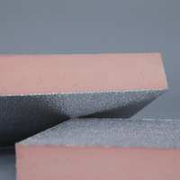 Panneau de mousse phénolique pour conduits, panneau phénolique pour cloisons de toilettes, panneau ignifuge pour conduits