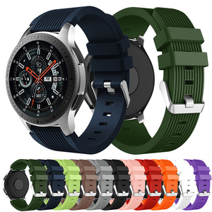 <span class=keywords><strong>Bracelet</strong></span> en <span class=keywords><strong>silicone</strong></span> souple à dégagement rapide 22mm <span class=keywords><strong>bracelet</strong></span> de sport respirant pour <span class=keywords><strong>Samsung</strong></span> pour Galaxy Watch 46mm <span class=keywords><strong>Gear</strong></span> <span class=keywords><strong>S3</strong></span> <span class=keywords><strong>Frontier</strong></span> Classic - Product Image 2