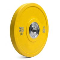 GYMKO Plaques de poids personnalisées en TPU pour la gym, vente en gros en usine