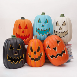 Halloween 16 pulgadas luminoso hueco calabaza linterna colgante centro comercial escaparate escena accesorios de decoración coloridos - Product Image 3