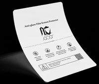Anti-éblouissement incassable lisse Tpu Hd Film mat pour téléphone coupe écran protecteur avec 180MM * 120MM taille
