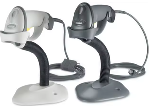 Ngựa Vằn biểu tượng LS2208 cầm tay máy quét mã vạch <span class=keywords><strong>1D</strong></span> <span class=keywords><strong>Laser</strong></span> scan ip30 với đứng - Product Image 5