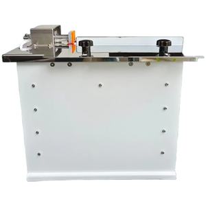 Machine de scellage d'angle semi-automatique électrique pour boîtes en carton, avec moteur en bois, 90 degrés, étiquettes autocollantes - Product Image 2
