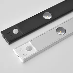Various Length Selection 40cm 60cm 80cm 100cm Wardrobe Battery Led Light Lighting With Sensor