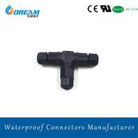 Connecteur étanche DREAM M25 T IP68 3 voies 3 broches, alternative au câble LED Arlight, séparateur de fils