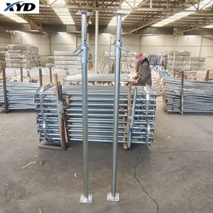 Puntelli di Supporto in Acciaio Zincato <span class=keywords><strong>per</strong></span> Costruzioni, Ponteggi Regolabili in Acciaio Q235 - Product Image 3