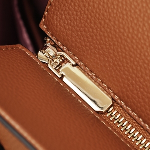 Sacs Fourre-Tout en <span class=keywords><strong>Cuir</strong></span> Grande Capacité Personnalisés en Usine, Sacs à Main Femme en <span class=keywords><strong>Cuir</strong></span> PU Véritable de Haute Qualité avec Fermeture Éclair - Product Image 3