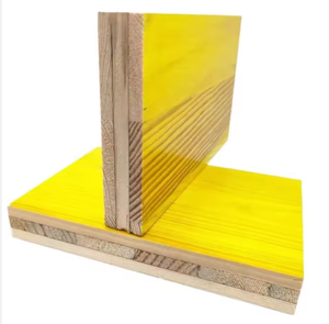 Contrachapado de Pino Amarillo de Tres Capas (3-Ply) con Revestimiento de Película E0 para Encofrados Exteriores y Uso en Villas - Product Image 2