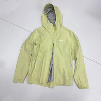 Veste coupe-vent en nylon imperméable pour homme, style pull-over, doublure softshell, haute qualité, fermeture éclair, design personnalisé.