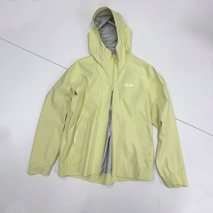 Chaqueta de nailon impermeable con capucha y cremallera para hombre, de alta calidad, cortavientos, diseño personalizado. - Product Image 3