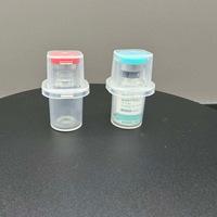 Einweg-3ml-Peptidvaccin-Aufbewahrungsbox, 1-teiliger steriler, stoßfester Kunststofffläschchenhalter mit UV-Schutz für Peptidvaccine, kältebeständig