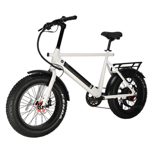 Vélo électrique pliable à pneus larges de 20 pouces, 20x4.0, en alliage de magnésium, 500W, couple élevé, tout-terrain, fabrication OEM - Product Image 4