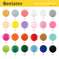 Ballons en caoutchouc biodégradables, 5, 10, 12 pouces, 5 pièces, latex mat standard, vente en gros d'usine