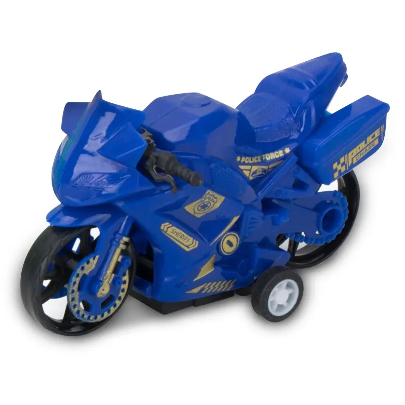 뜨거운 판매 다채로운 플라스틱 풀백 차량 경주 오토바이 장난감 마찰 구동 레이싱 오토바이 장난감