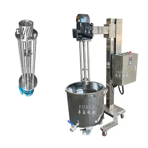 Hot sales Stainless Steel high speed paste high shear homogenizer mixer for Cosmetic Cream Shampoo