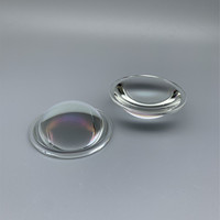Phares LED 2.5 pouces personnalisés couvercle de lentille en verre clair convexe