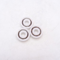 Roulements à billes en céramique pleine ou hybride de haute qualité 6206, roulements en plastique