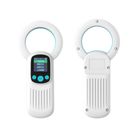 Lecteur/écrivain NFC portable LF RFID pour étiquettes d'animaux avec prise en charge EM4305, distance de lecture de 8 cm, matériau ABS, compatible Android 11