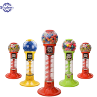 Distributeur automatique de capsules en peluche de 23,50 mm avec système à monnayeur et options de couleurs vives