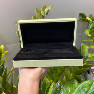 Caja de embalaje de fábrica, stock directo, caja de joyería de marca verde, caja de embalaje de regalo de lujo - Product Image 6