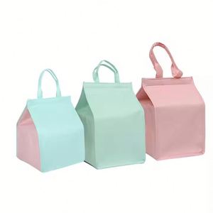 Cheap Custom Printed High Quality Portable Non Woven Large Insulated Thermal Lunch Cooler for Food of Bag - Product Image 6