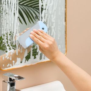 Bathroom Mirror With Silicone Blade Hook Kitchen Cleaner Car <b>Shower</b> Squeegee Window Glass Wiper Rubber Scraper Custom Logo - Product Image 1