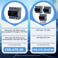 Commutateur de transfert automatique double/triple (ATS) FXB-TS pour stockage d'énergie d'urgence, commutation photovoltaïque auto-compensante