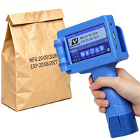 Imprimante jet d'encre portable rechargeable Yaomatec 1755 de 12,7 mm pour impression de date de production, date d'expiration, code de lot et logo