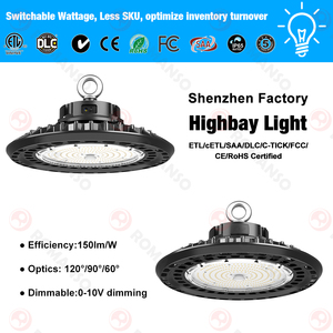 Lámpara LED de Alta Bahía HB de 150W, Fundición de Aluminio, 150LM/W, 50-60Hz, IP65 - Product Image 2