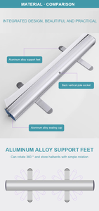 Exhibidores de Pancartas Enrollables de Aluminio Personalizables, Impresión Digital, para Eventos - Product Image 4