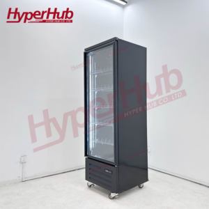 Refrigerador Vertical con Enfriamiento por Aire, Estantes LED, Ruedas con Bloqueo, Color Personalizado para Tiendas y Bares, Ahorro de Energía, Diseño Sin <span class=keywords><strong>Escarcha</strong></span> - Product Image 3