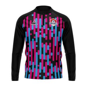 Veste de sport à glissière imprimée par sublimation pour hommes - Product Image 2