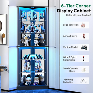 Mobile ad <span class=keywords><strong>Angolo</strong></span> Moderno in Rovere Massiccio, Armadio Multifunzionale Bianco a Triangolo per Soggiorno, <span class=keywords><strong>Bar</strong></span> Domestico, Uso Commerciale e Esterno - Product Image 6
