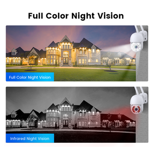 ICSEE Smart Auto Tracking <span class=keywords><strong>IP</strong></span> Domo PTZ Cámara Visión nocturna a todo color Seguridad inalámbrica CCTV Datos en la nube al aire libre CMOS AI Humanoide - Product Image 5