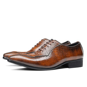 Nouvelles Chaussures Habillées en Cuir à Lacets Style Anglais 2026 pour Hommes – Idéales pour les Affaires et les Mariages - Product Image 6