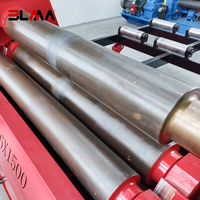 Cintreuse de tôles entièrement automatique à 4 rouleaux, pré-cintreuse et formante en une seule opération pour la fabrication de réservoirs en tôles épaisses BLMA